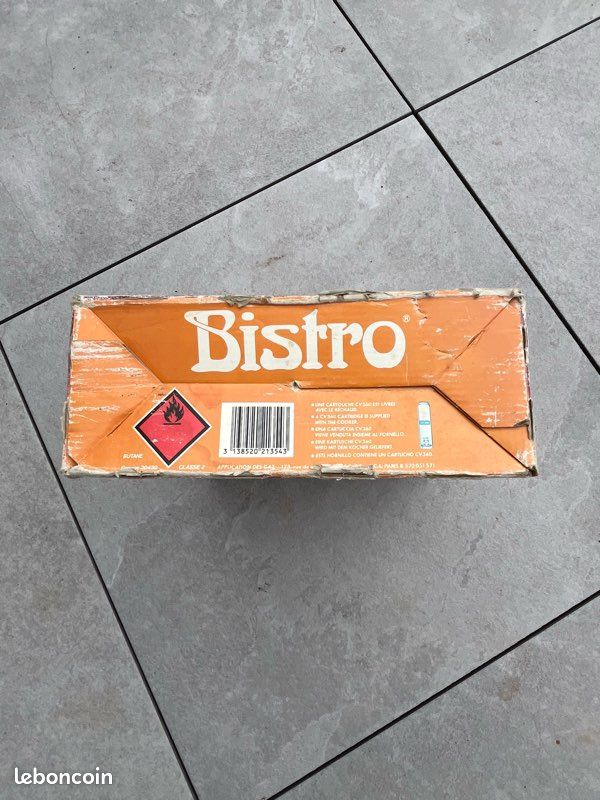 Réchaud vintage Camping Gaz Bistro CV360 – boîte et notice d’origine (image 7)