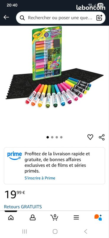 Crayola kit recharge feutre (image 5)