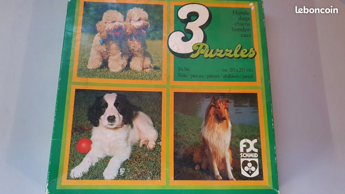 FX Schmid Puzzle Chiens (image 1)