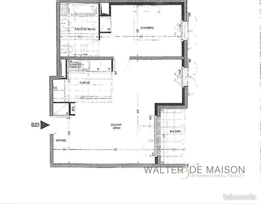 Appartement a louer cachan - 2 pièce(s) - 50 m2 - Surfyn