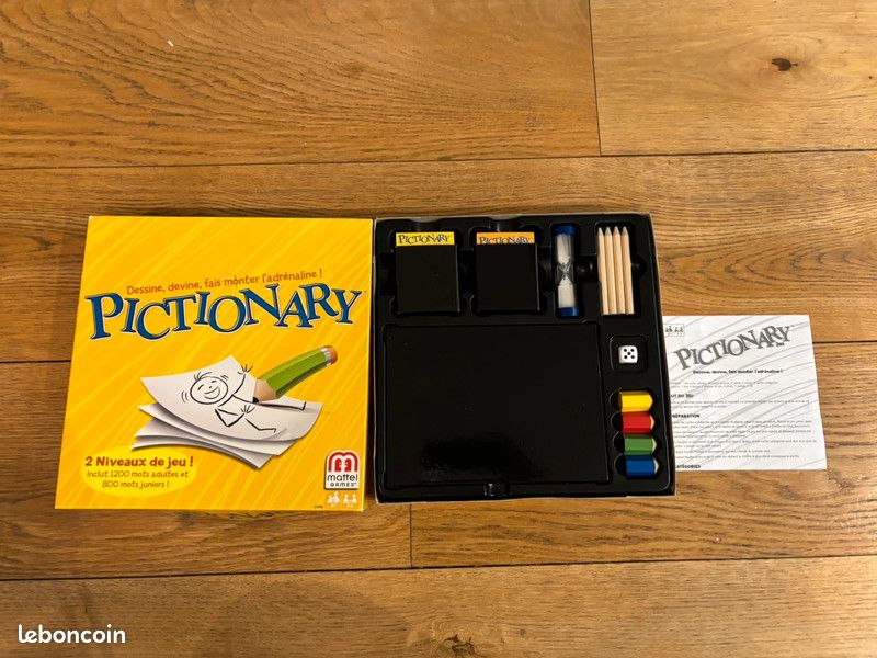 Jeu Pictionary Mattel (image 9)