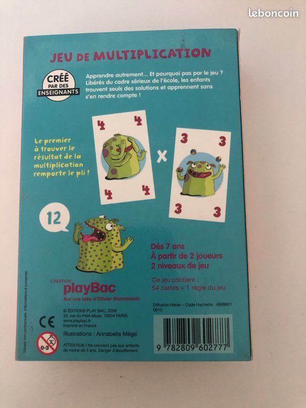 Jeu de multiplication (image 4)