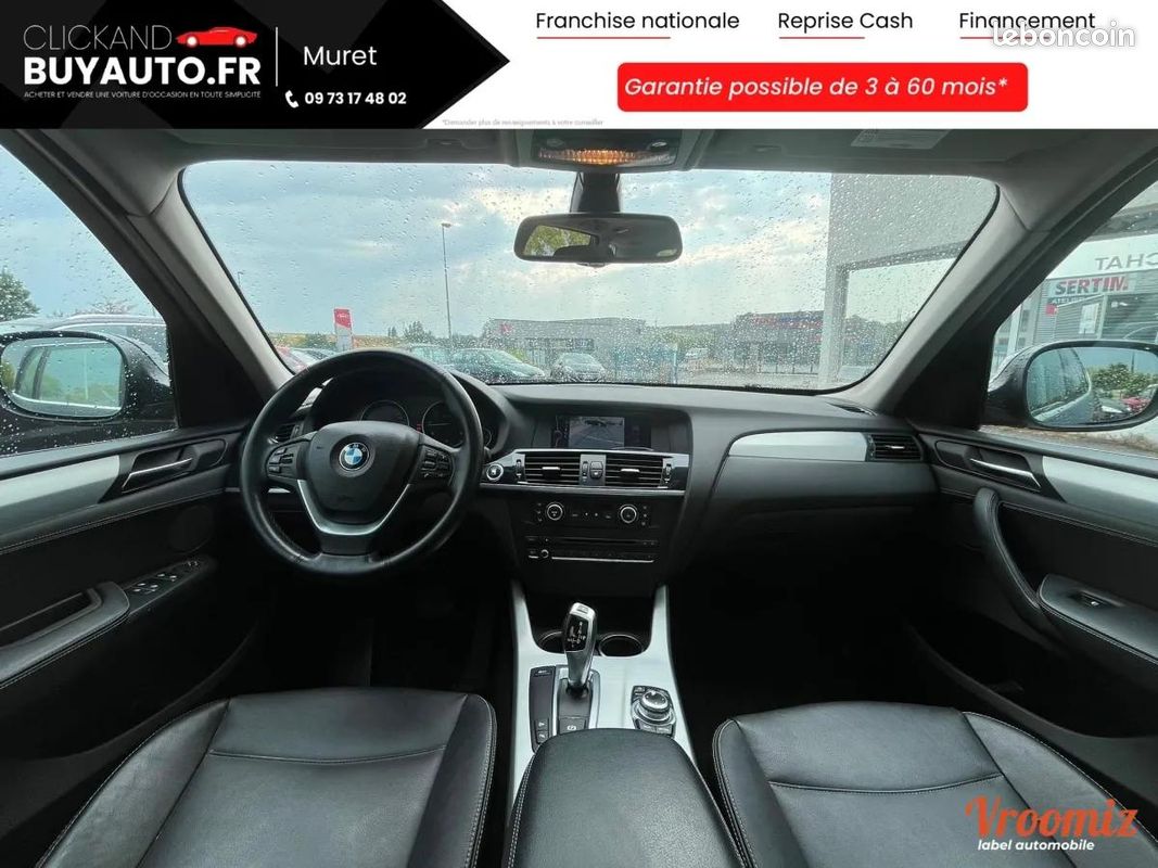 Bmw X3 2.0 D 185 LUXE XDRIVE BVA réf 127 (image 11)