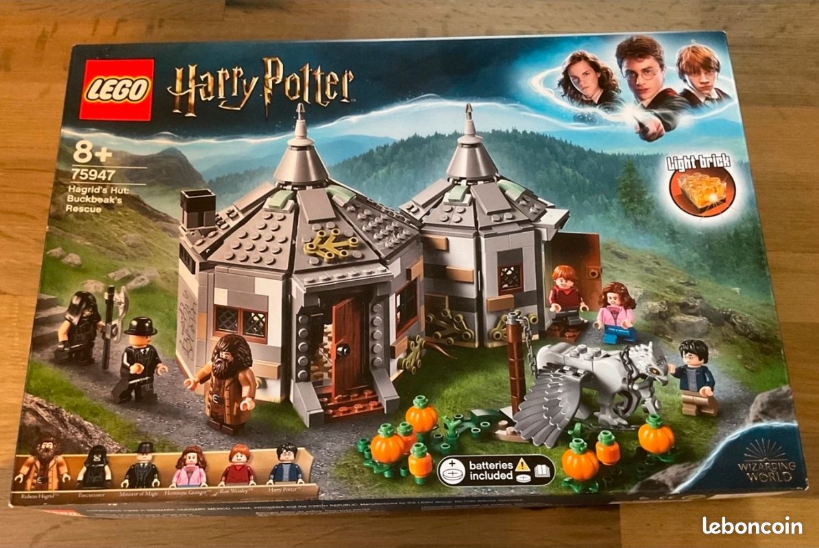 Cherche Boîte Vide Lego Harry Potter 75947 Cabane Hagrid et Buck (image 1)