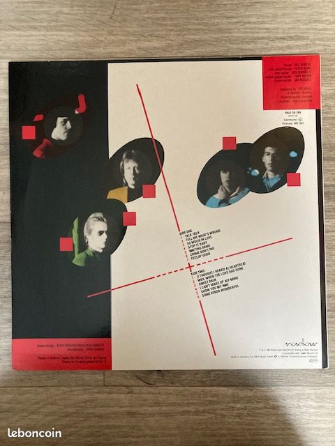 Vinyle 33 Tours : The INMATES : Shot in the dark (image 2)