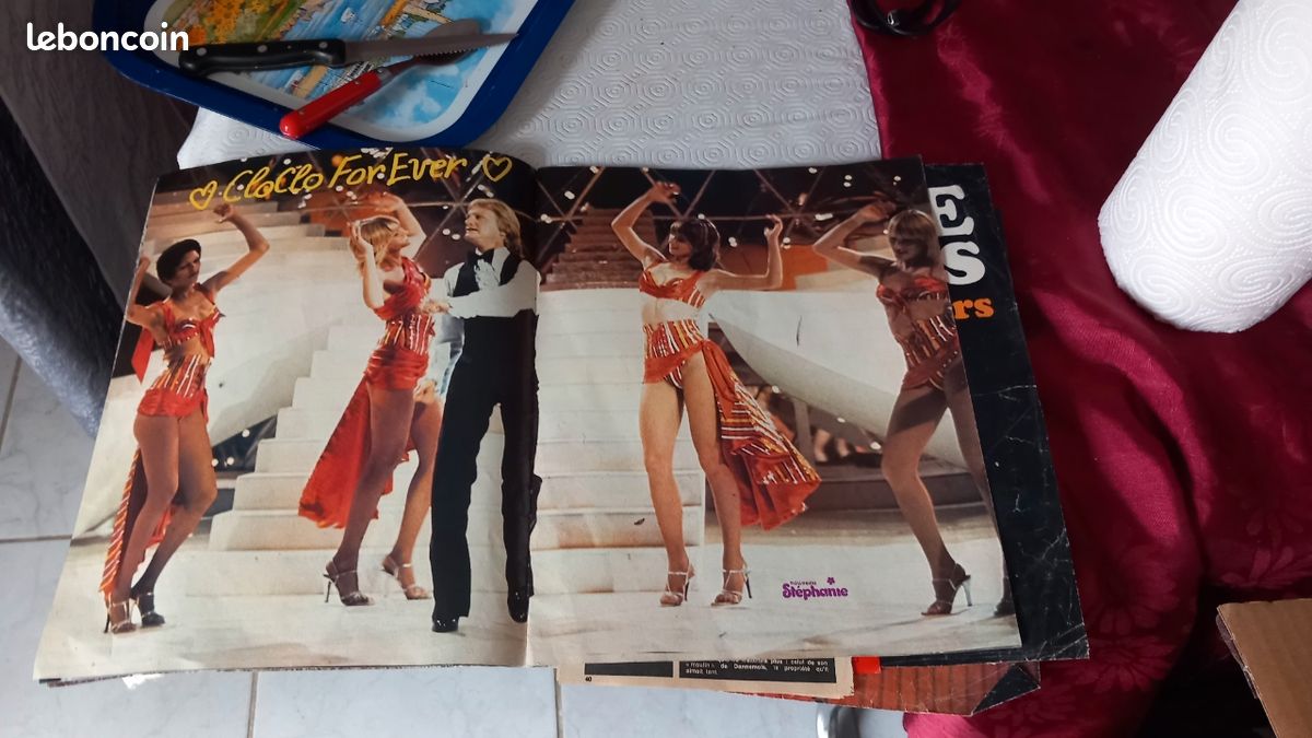 2 Journaux ici paris 1978 plus poster plus 2 disques 45T CLAUDE FRANÇOIS (image 18)