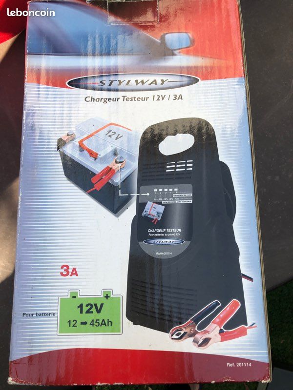 Chargeur testeur 12V/3A (image 1)