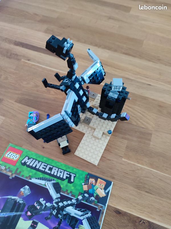 Lego Minecraft La Bataille de l'End (21151) Jeux Jouets