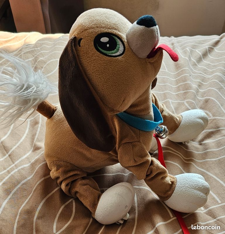 Chien toufou peluche jouet (image 2)