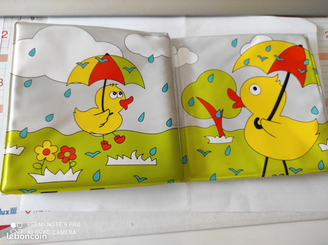 Livre de bain bébé animaux mixte caro07380 (image 6)