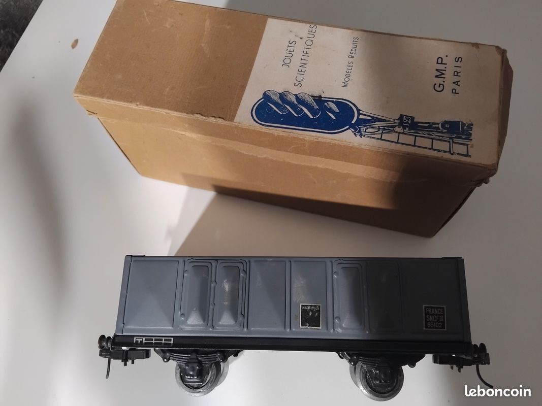 Ancien jouet JEP échelle O: Wagon tombereau