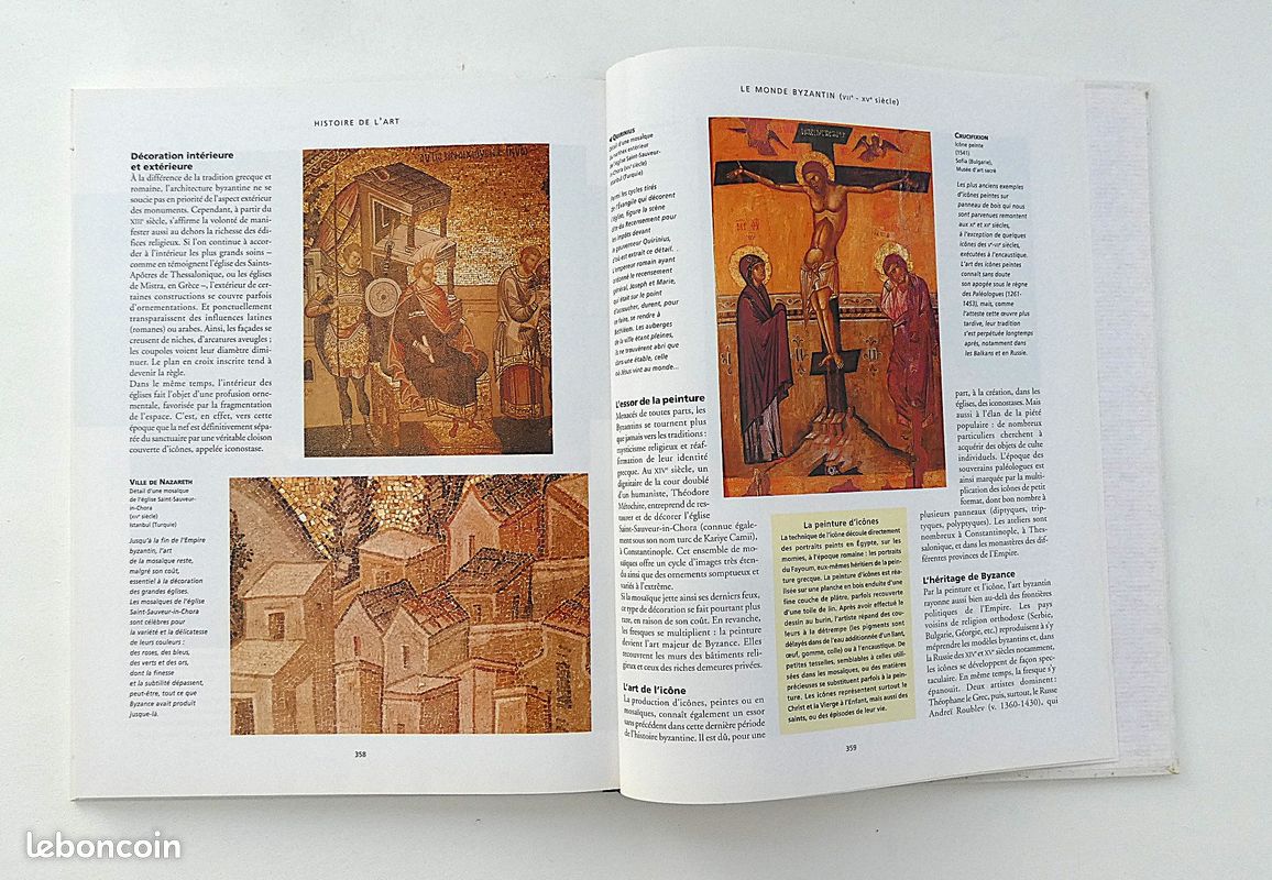 3 beaux livres sur l’histoire de l’Art, neufs, de la préhistoire à Byzance en passant par l’Egypte, la Mésopotamie, la Grèce, la Syrie, Rome . . (image 16)