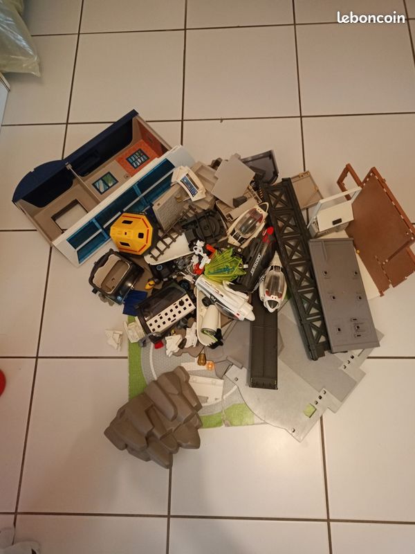 Playmobil vrac pièce détachée espace agent secret base secrète (image 1)