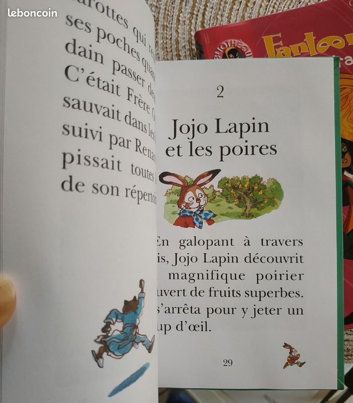Lot Livres pour enfants : Fantômette, Oui-Oui, Jojo le lapin (image 4)