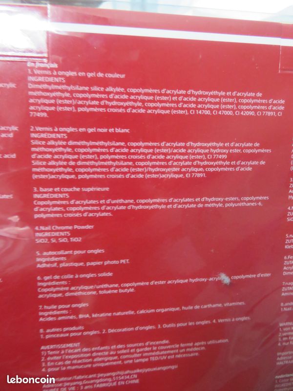 Calendrier de l'avent noël - vernis gel, stickers, accessoires manucure (image 5)
