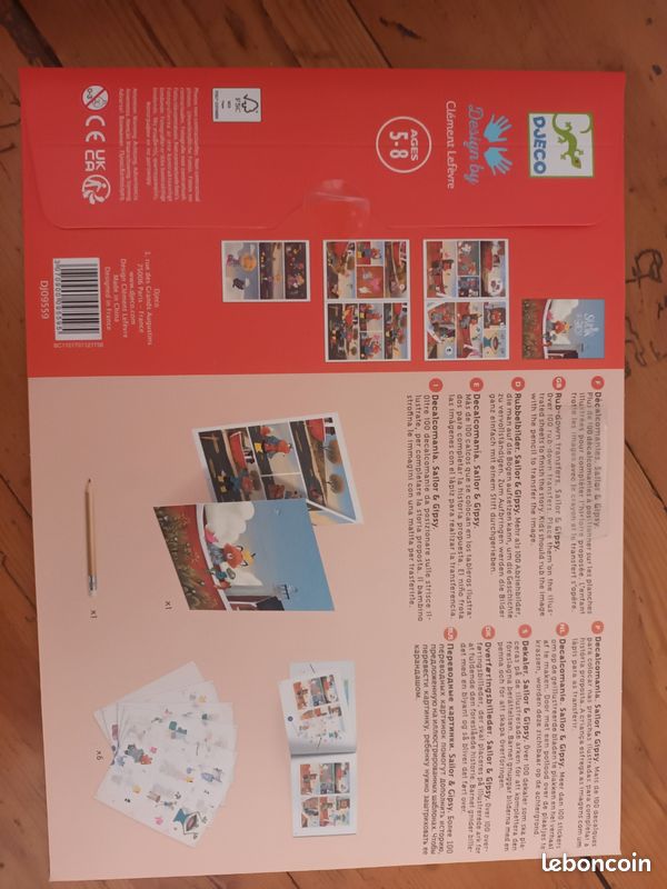 Bande dessinée décalcomanie djeco neuf (image 2)