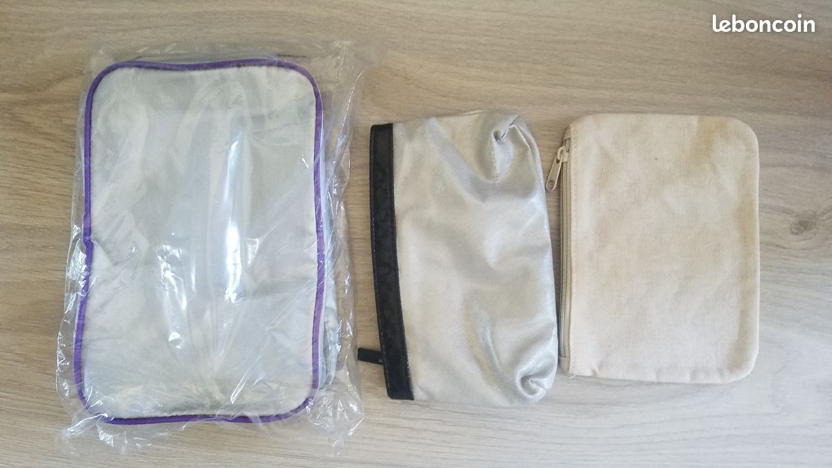 Lot de 3 trousses de toilettes (image 2)