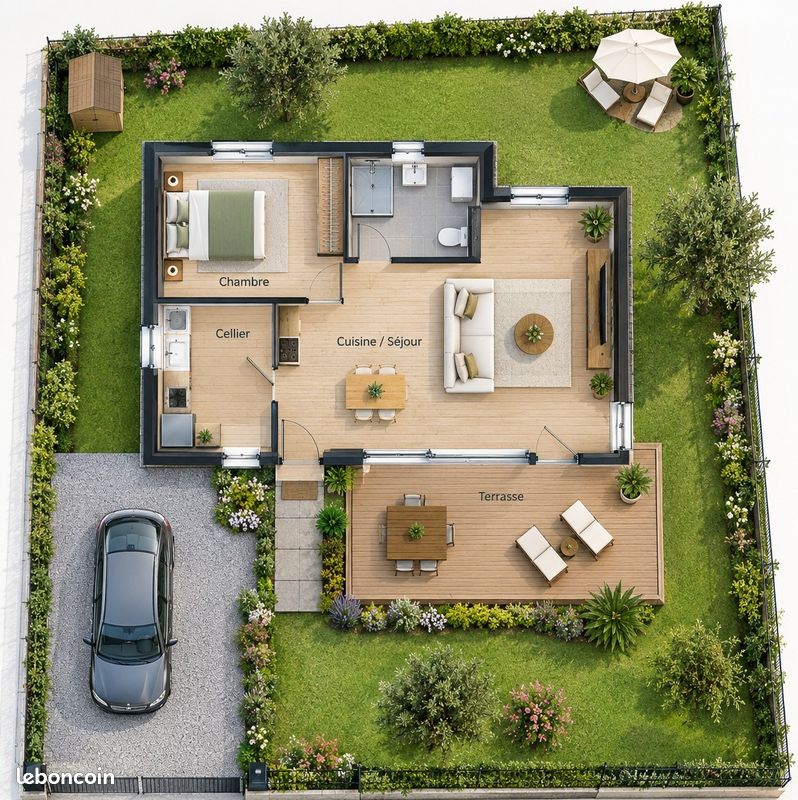 Maison 2 pièces 43 m² · à Digne-les-Bains · 43 m² · 203 000 €
