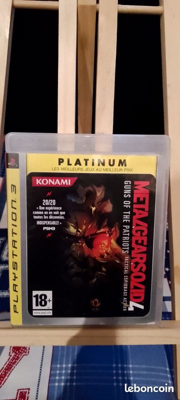 Jeux vidéo métal gear solid 4 PS3 Fr complet - Jeux vidéo