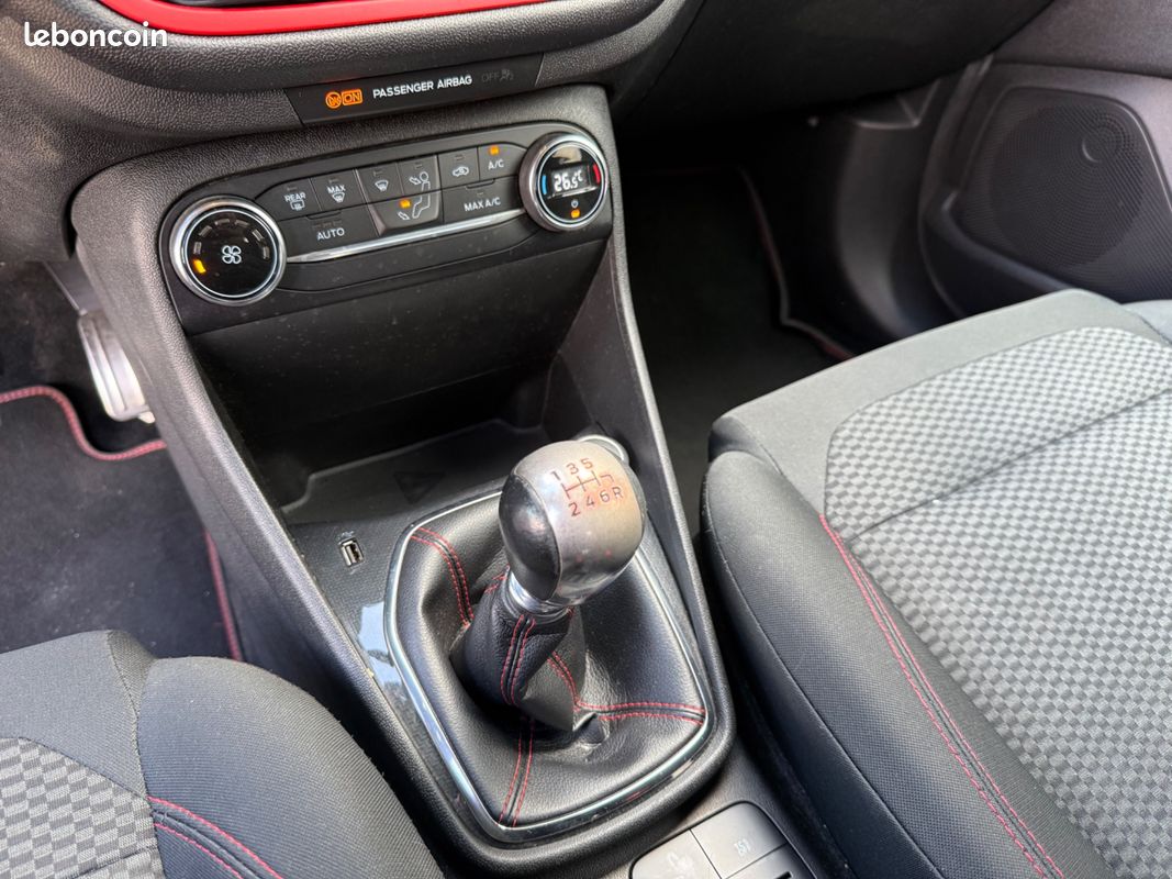 Ford fiesta 1.5 tdci st-line 85ch / camera recul / carplay (image 15)