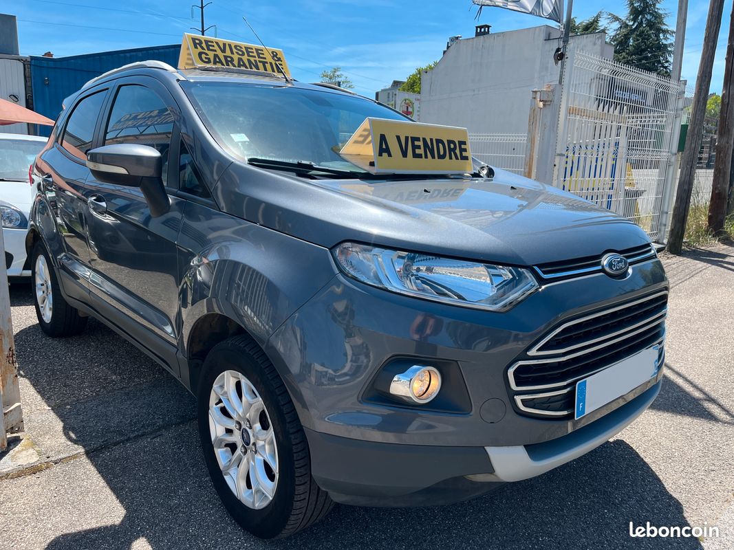 A saisir ecosport essence 125cv 131.200kms cuir clim possibilite garantie 12 / 24 / 36 mois (image 2)