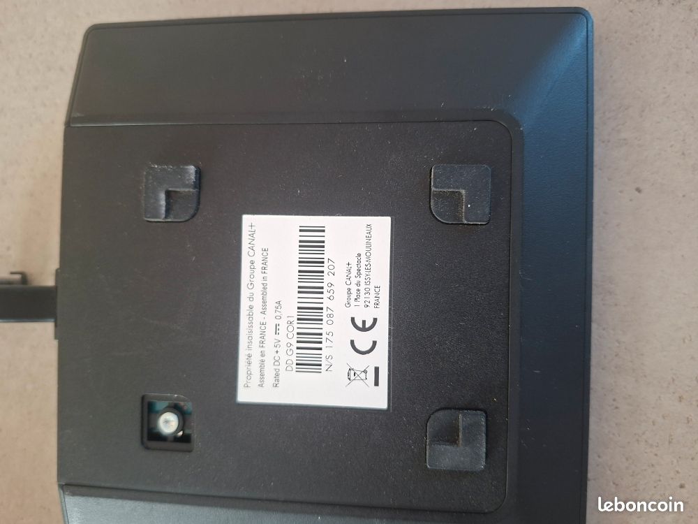 Enregistreur tv pour décodeur canal+ canalsat g5, le cube en ance