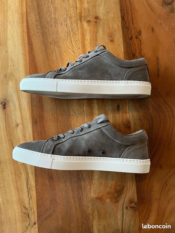 Asphalte Sneakers solides Couleur Taupe Taille 46 Chaussures