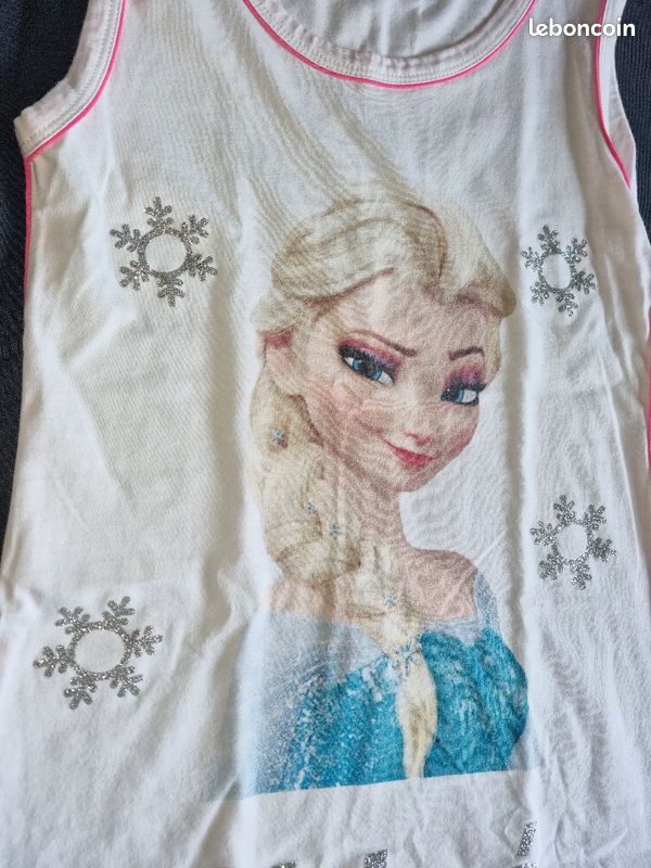 Robe fille taille 8 , 10 ans reine des neiges (image 2)