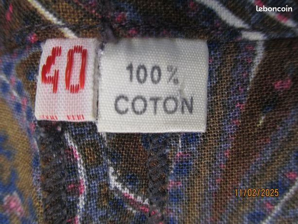 Tunique Apostrophe Taille 40 Multicolore - Viscose, Occasion Très Bon état, Légèrement Portée
