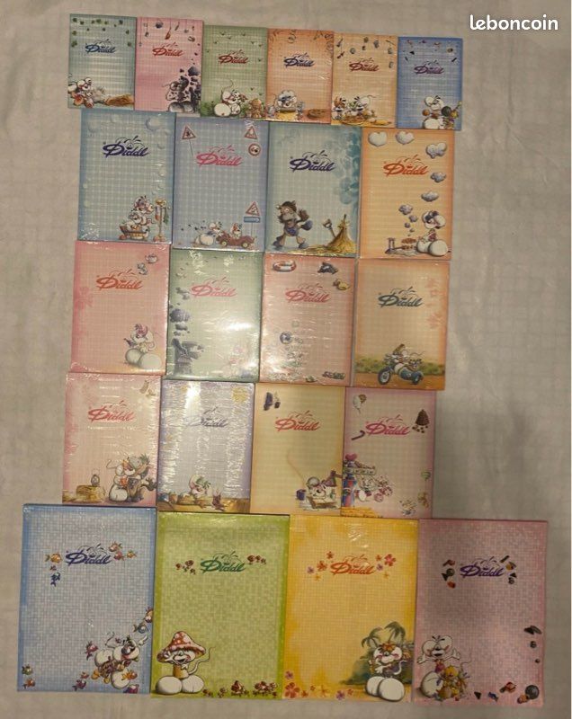 Diddl serie de 22 feuilles « Parfum à gratter 3 » (image 1)
