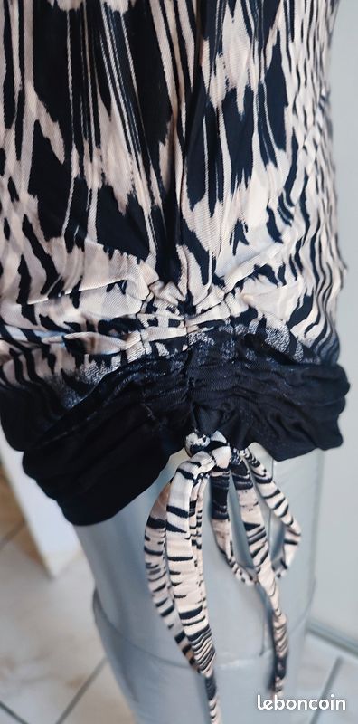 Chemise À Manches Longues Femme Nessili Noir DEELUXE