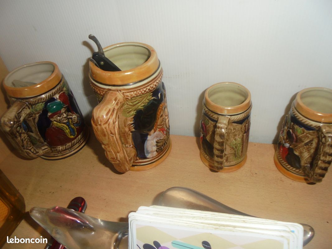 4 shopes de collection pas d envoi (image 1)