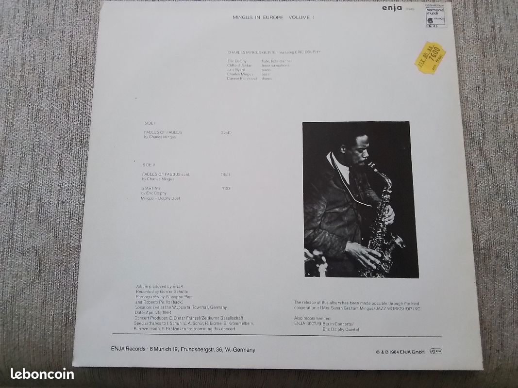 Vinyle mingus import (image 2)