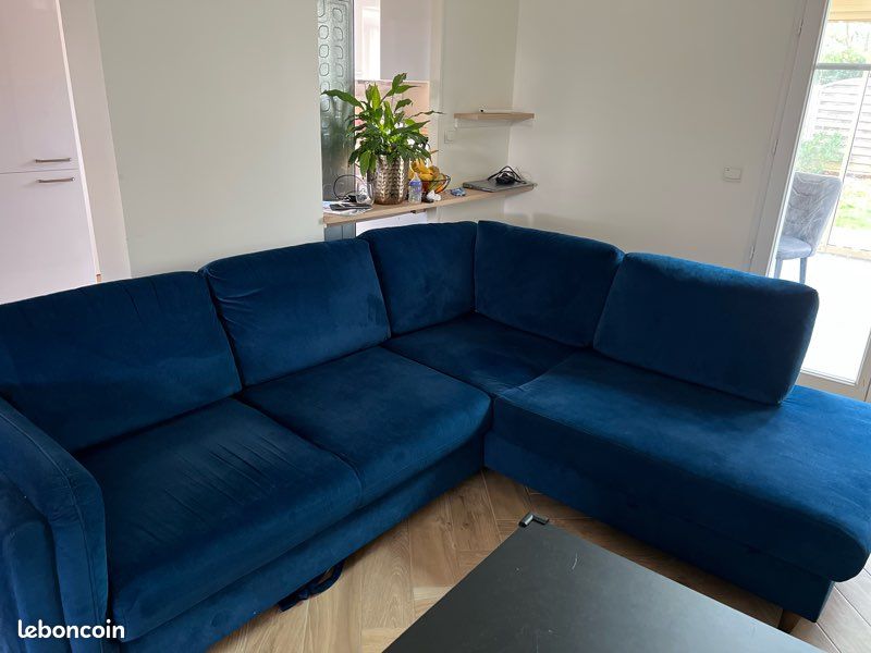 Vente Canapé contemporain d’angle convertible en L (image 3)