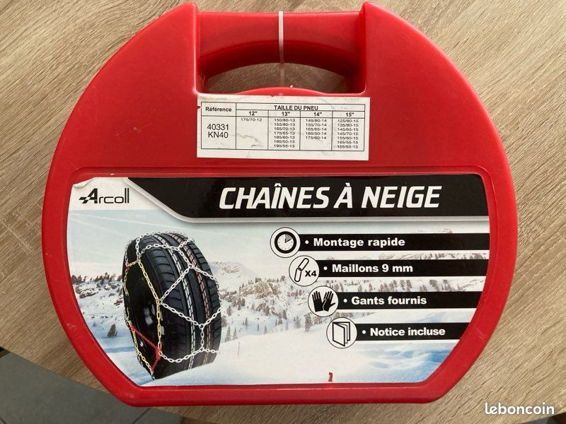 Chaînes à neige (image 1)