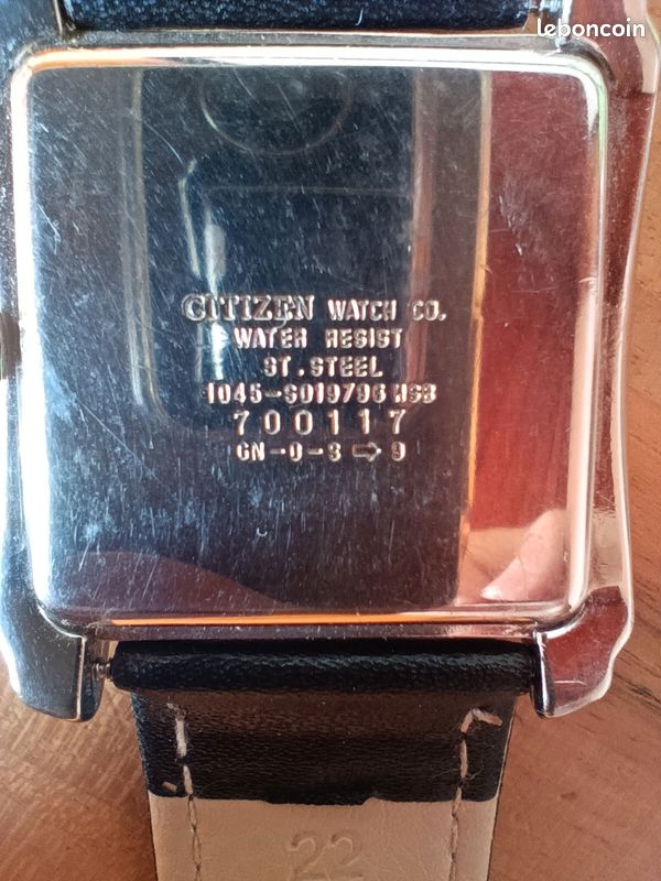 Ressort De Tirette Citizen 445 Pour Montre 077-89 - Pièce Détachée Neuve - Origine Japon