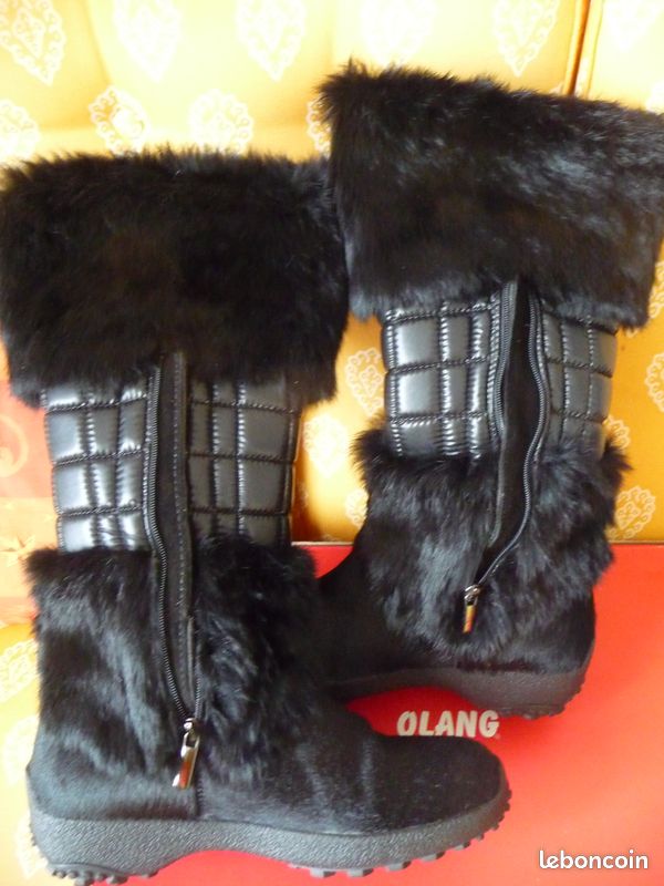 Bottes neige avec fourrure olang Chaussures