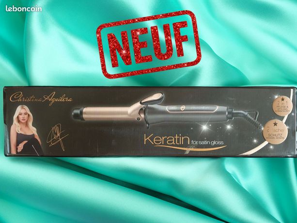 Fer à boucler christina aguilera NEUF dans son emballage d'origine