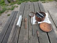 Lot De Matériel De Pêche Ancien - Leurres Jigs - Occasion