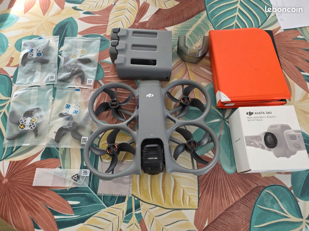 Dji avata 360 drone 3 batterie dji care sans telecommande (image 1)