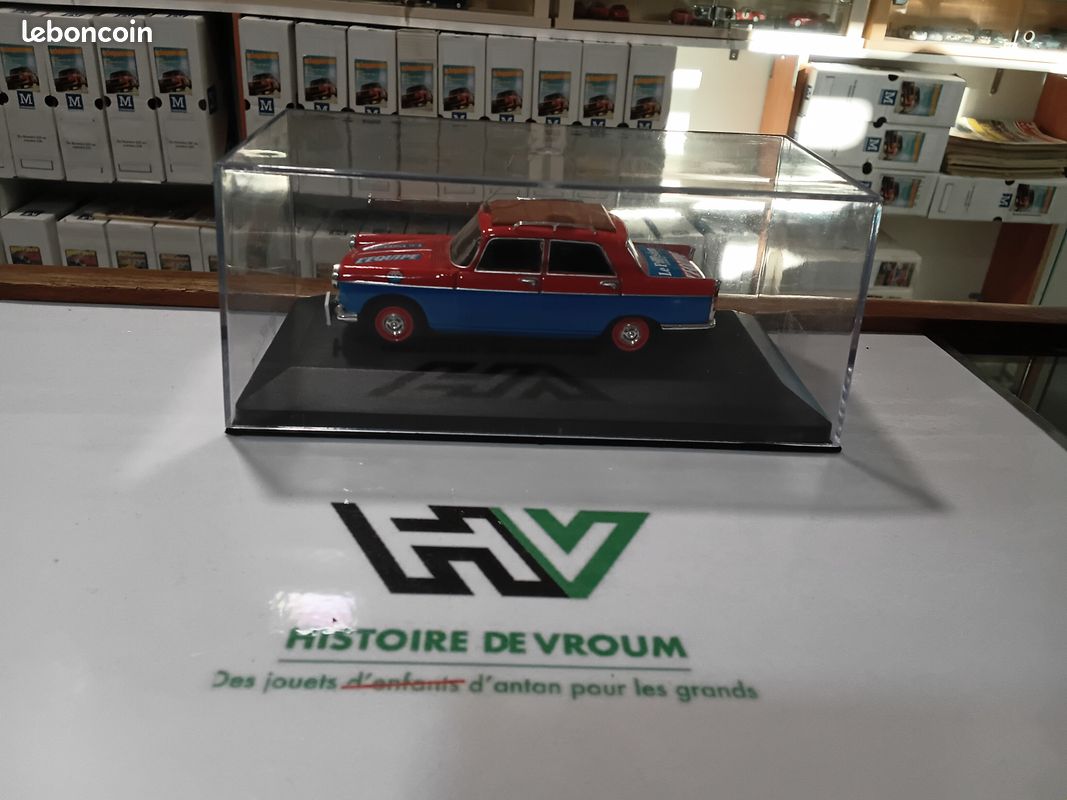 LK016 NOREV 474403 1/43 1:43 Voiture Peugeot 404 Tour de France L'Equipe rouge