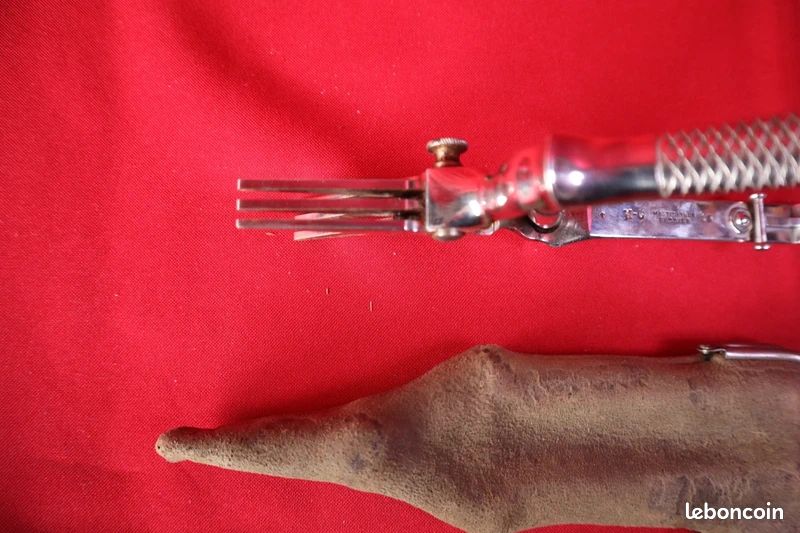 Masticateur à Viande GÉRARD Dans étui – Acier Inoxydable – Reproduction Vintage 1920-1949