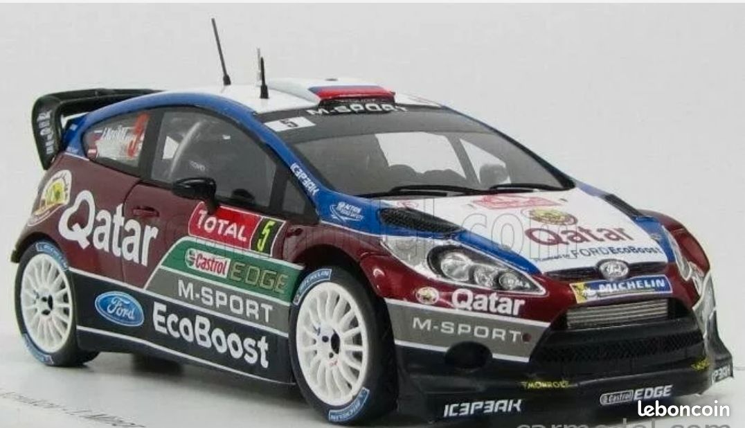 Ford Fiesta WRC Novikov Monte Carlo 2013 1/43 Spark (image 1)
