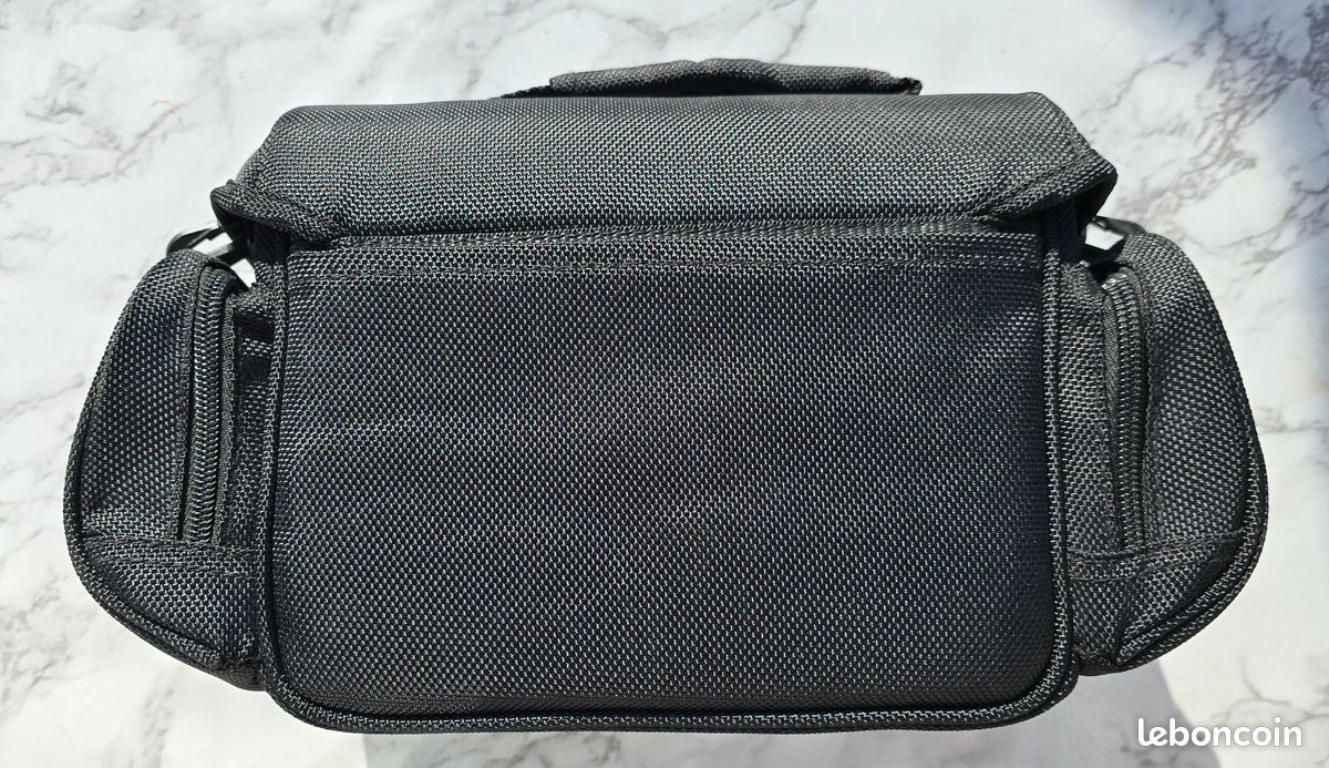 FOSOTO Sacoche pour caméscope, caméra vidéo, sac à bandoulière pour appareil photo numérique