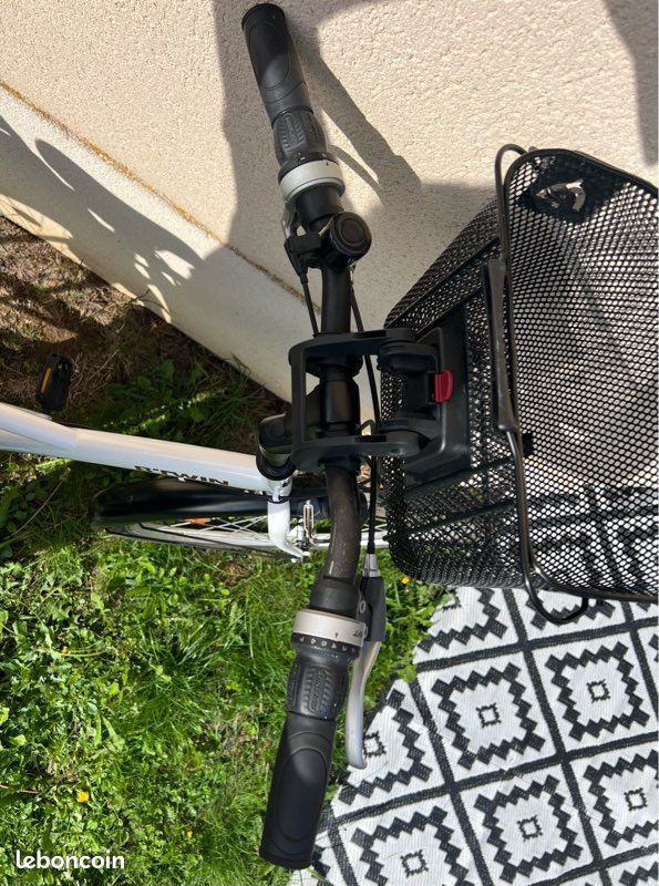 Vélo adulte + siège enfant + panier + béquille (image 16)