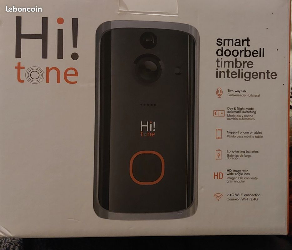 Sonnette avec fonction vidéo et interphone (image 1)