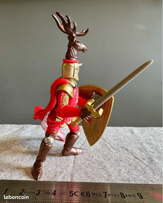 Lot De 22 Figurines Chevalier Papo - Occasion
