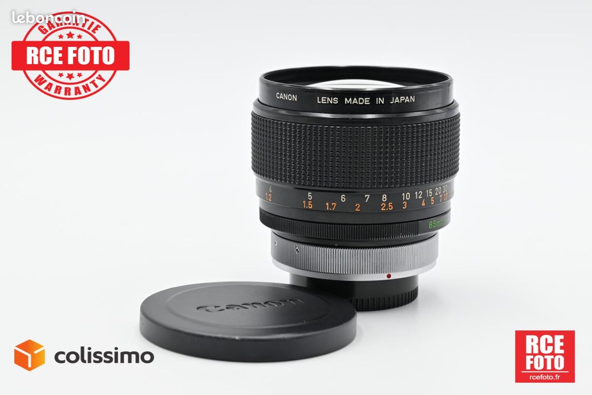 CANON FD 85mm SSC ASPHERICAL (Canon) Photo, audio vidéo