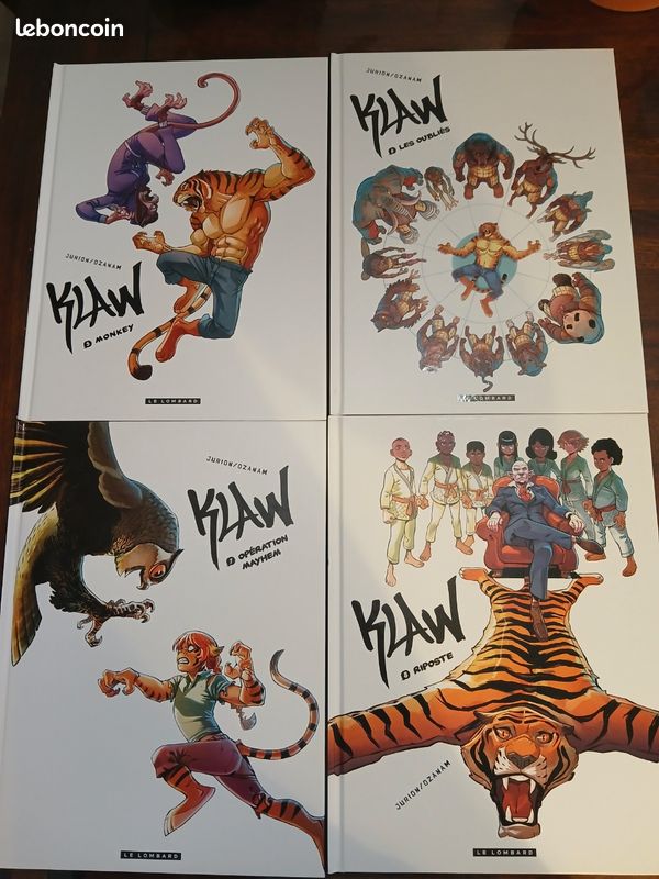 BD Klaw Tome 5 - Monkey - Manga Comics Mix Super-pouvoirs