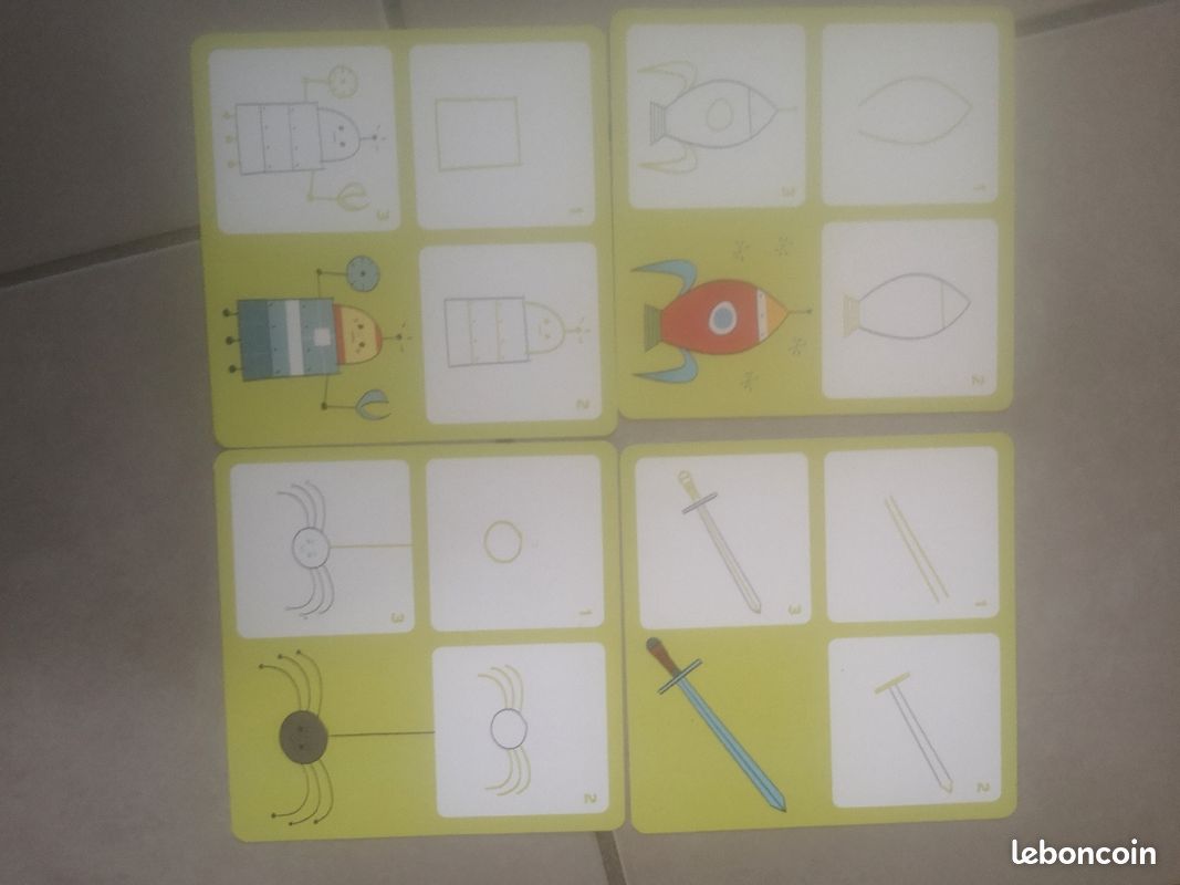 Apprend à dessiner avec "Djeco" 4 /7 ans (image 6)